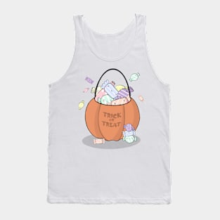 Cute Kawaii Halloween Candy Tank Top